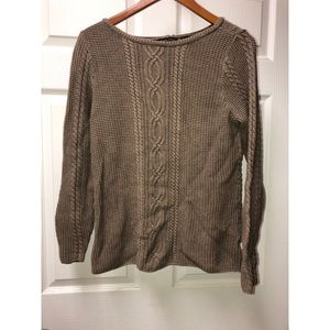 Brown sweater